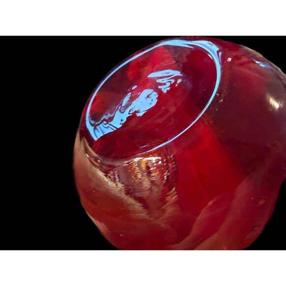 Bubble Ball Bottom Base Shot Cordial Glasses Multi-Color, Set Of 6 - Picture 6 of 16